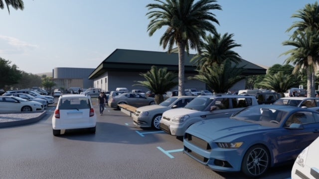 Fotos: El mercado de Maspalomas tendrá 1.000 plazas de &#039;parking&#039;, 21 locales y 8 kioscos