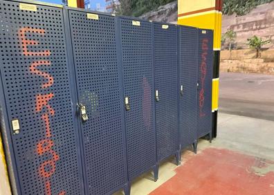 Imagen secundaria 1 - Otras pintadas en las instalaciones municipales. 