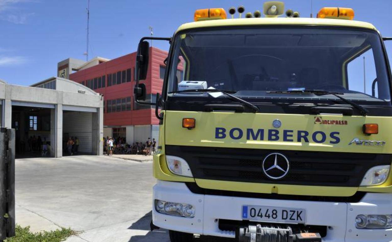 Imagen de archivo de un vehículo de Bomberos del Consorcio de Emergencias de Gran Canaria. 