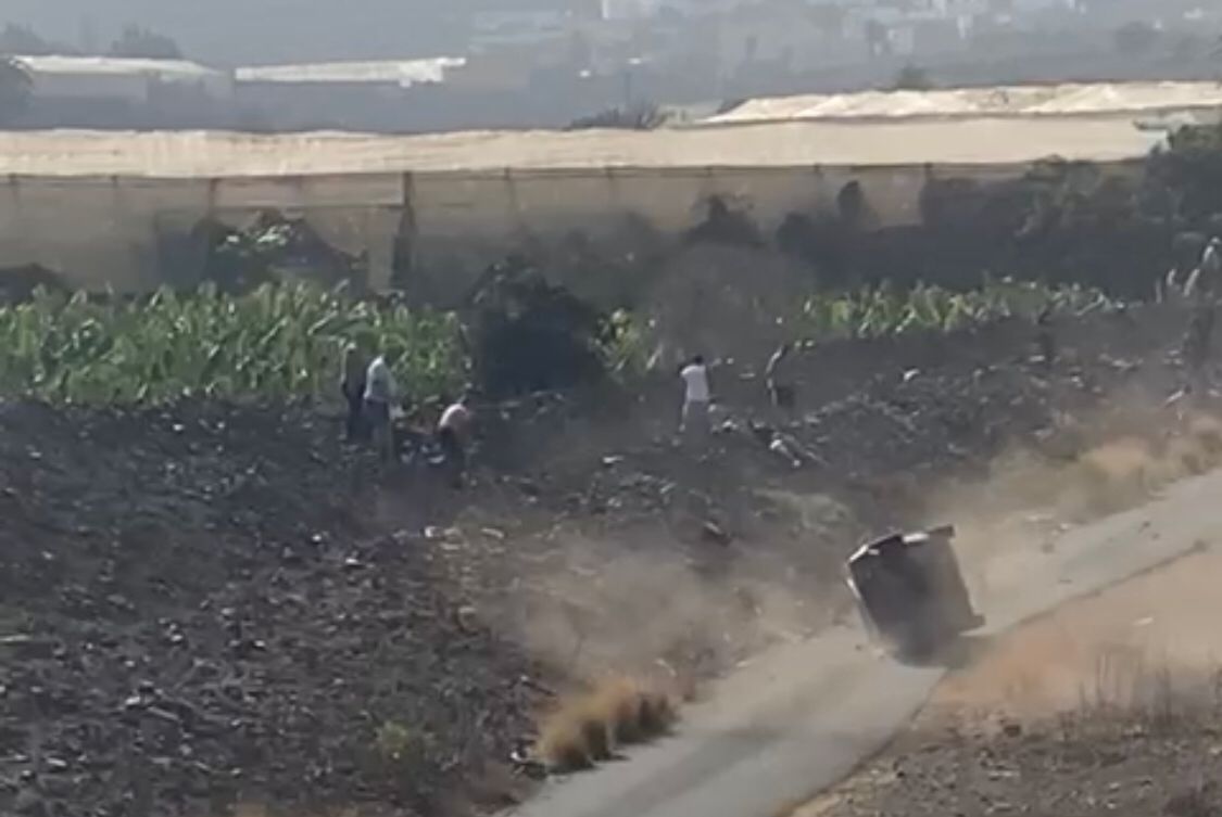El rally transcurría por varias localidades del norte de Gran Canaria, entre ellas Gáldar. 