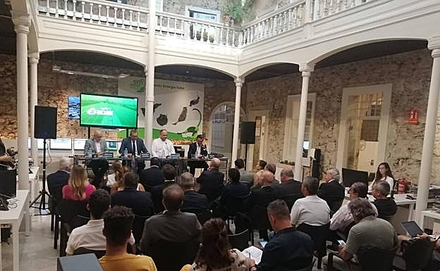 Acto de presentación del Parque Tecnológico de Energía Solar de Gran Canaria. 