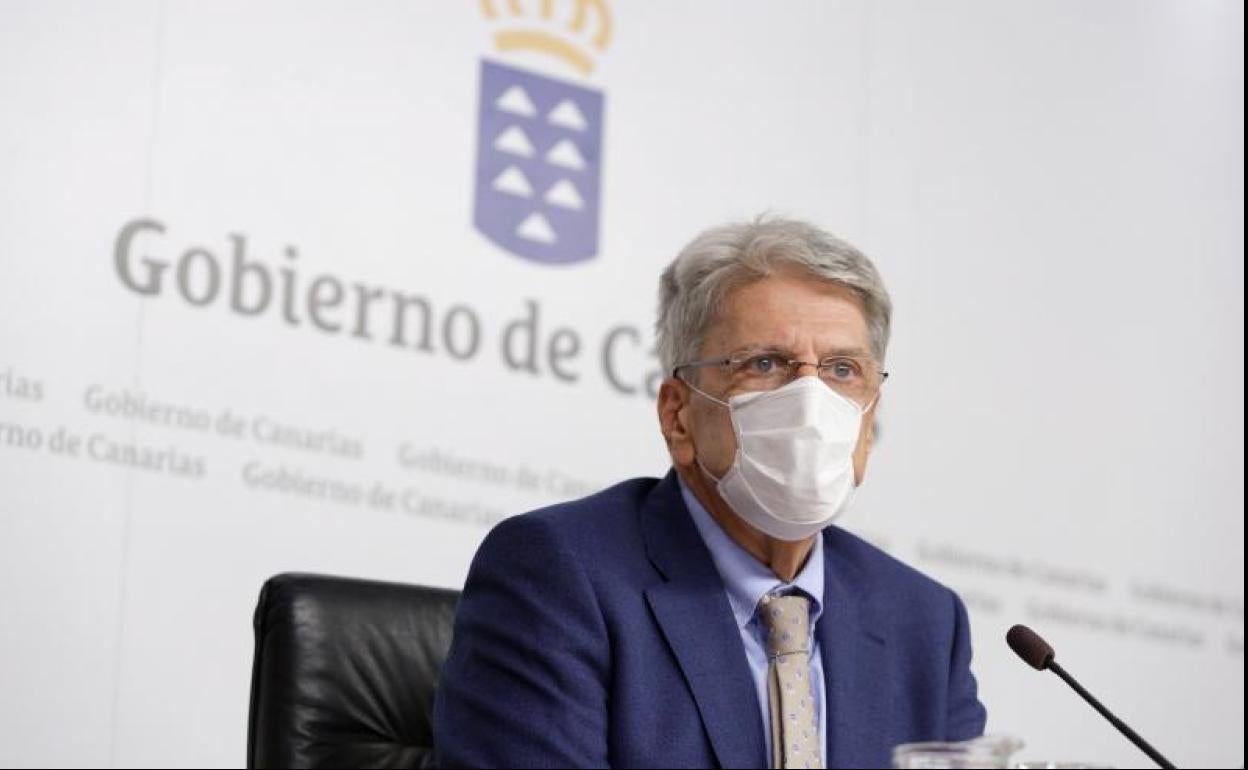 Julio Pérez, portavoz del Gobierno de Canarias. 