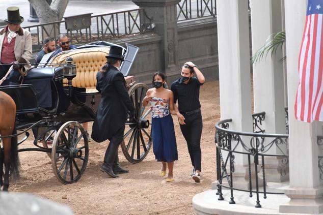 Fotos: El rodaje de &#039;Zorro&#039; llega al Gabinete Literario