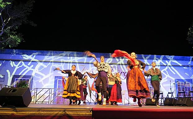 Un momento del festival, celebrado en el muncipio de Guía. 