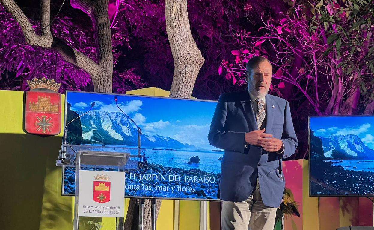 Francisco Galante, durante su intervención. 