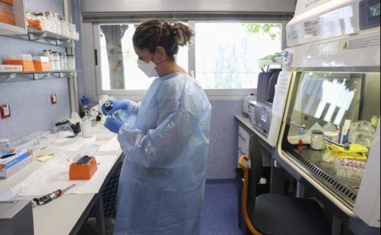 Imagen de archivo de un laboratorio. 