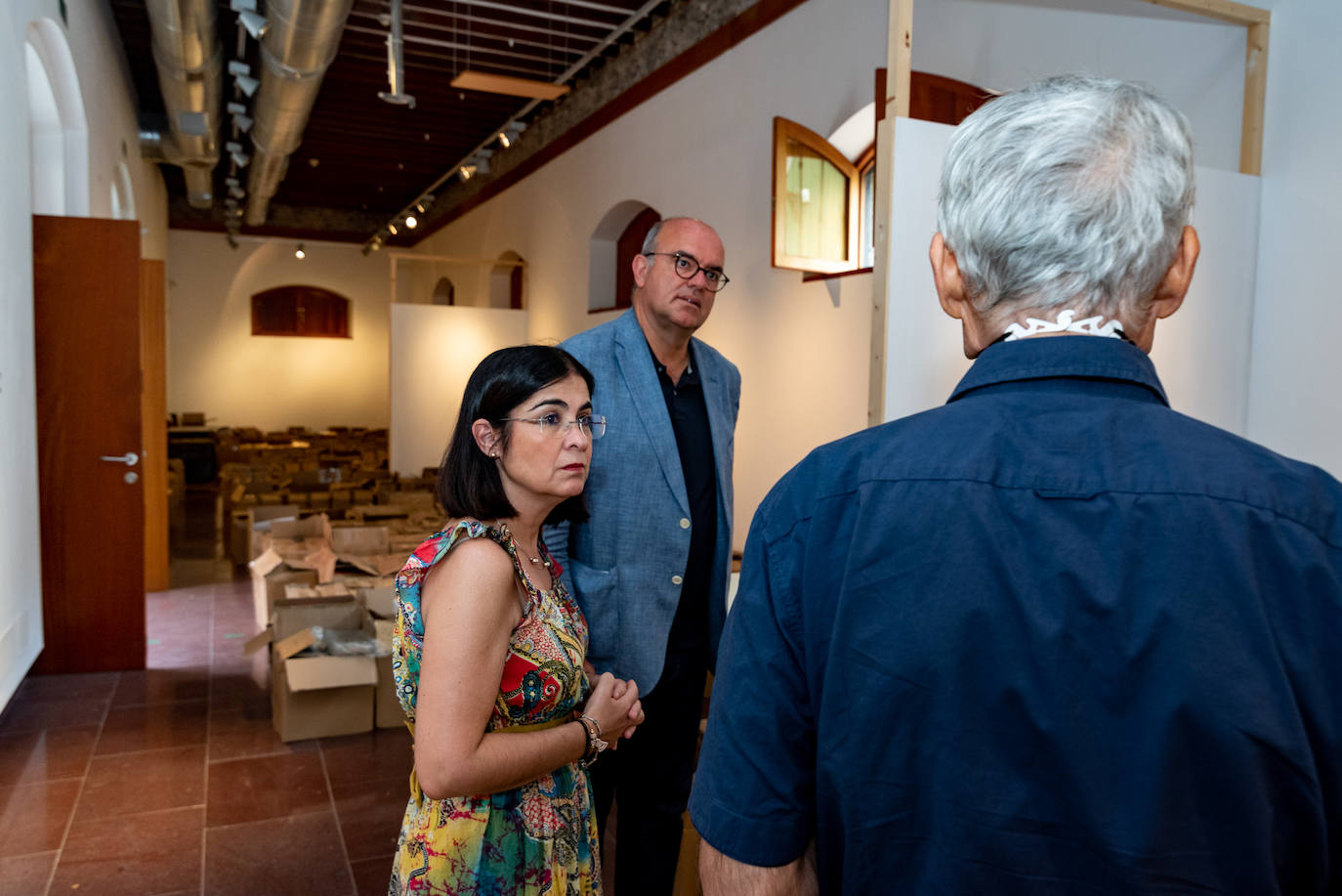 Fotos: La ministra de Sanidad visita la Fundación Juan Negrín