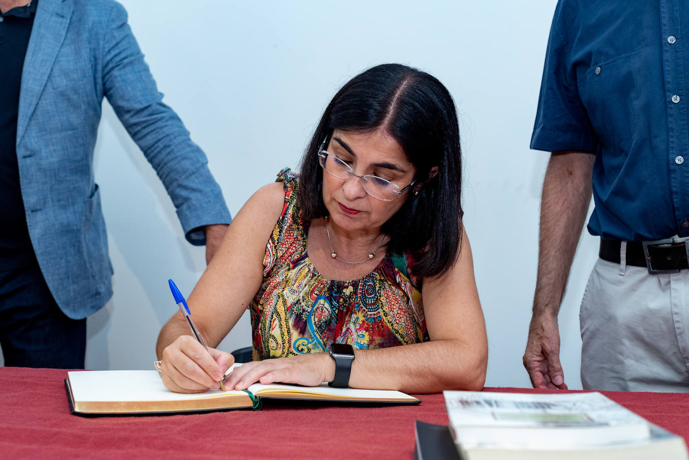 Fotos: La ministra de Sanidad visita la Fundación Juan Negrín