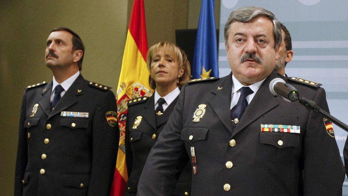 Narciso Ortega Oliva, durante su toma de posesión como jefe superior del Cuerpo Nacional de Policía de Catalunya, en un acto celebrado en Madrid.