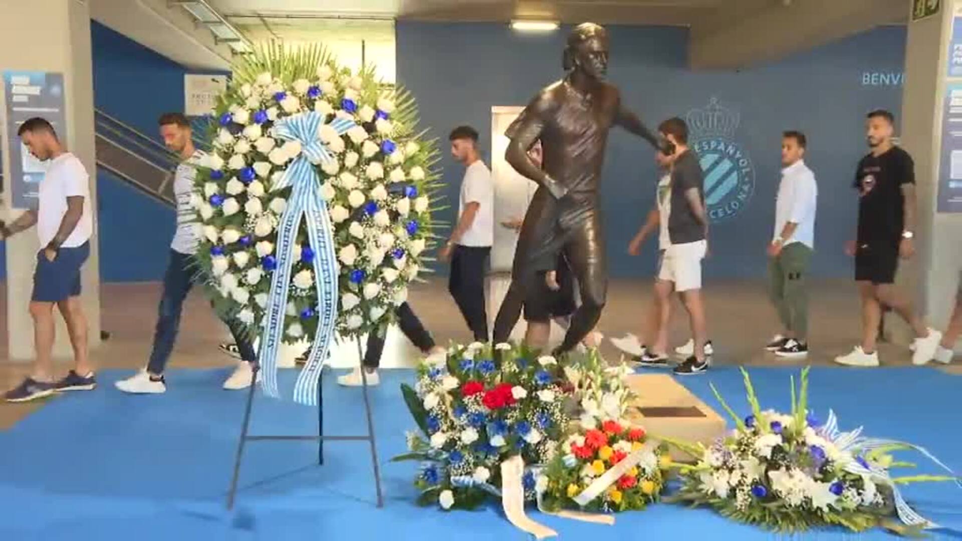 El Espanyol rinde homenaje a Jarque trece años después de su muerte