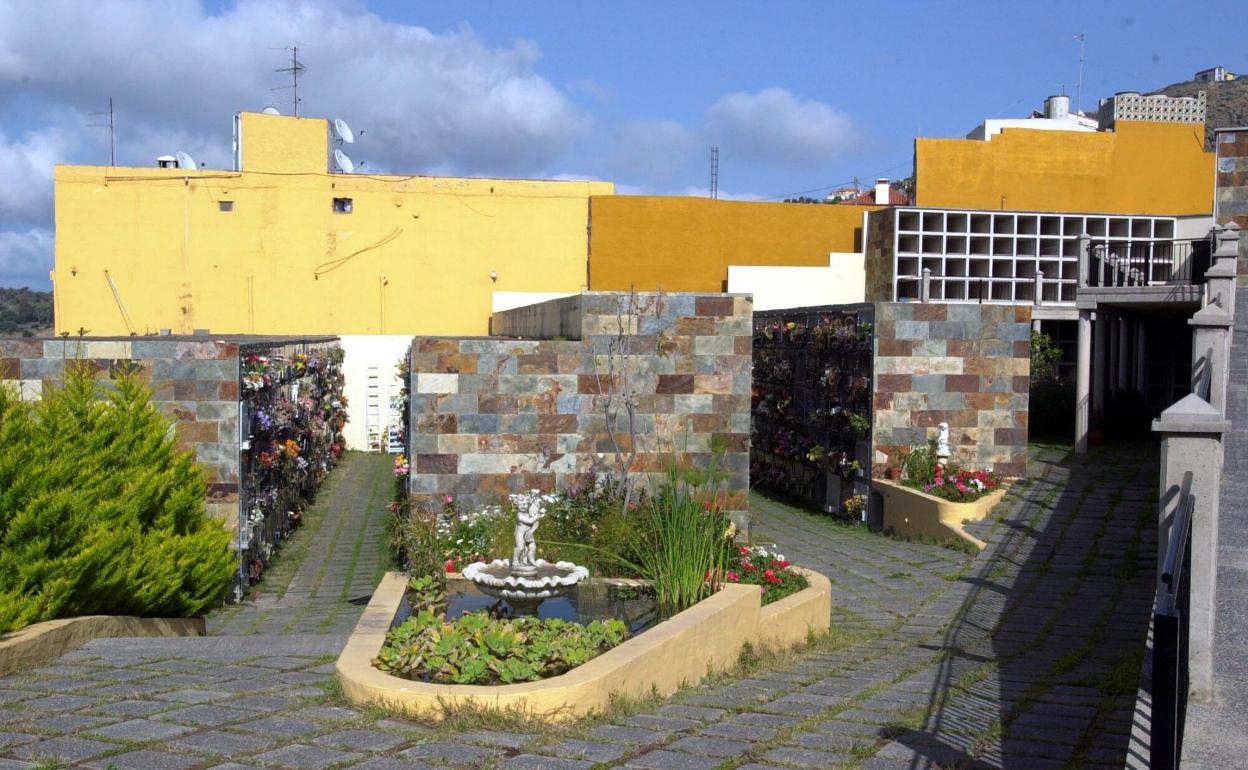Imagen de archivo del cementerio municipal de Santa Brígida. 