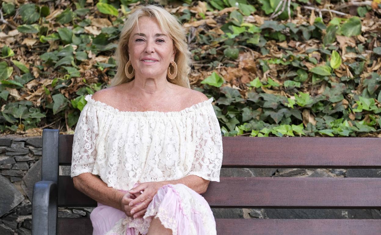 Rosa Rodríguez, el pasado jueves, en el Parque Doramas, en la capital grancanaria. 