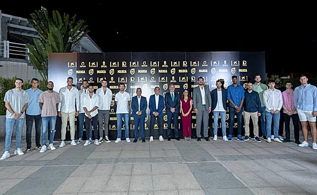 La selección española absoluta masculina. 