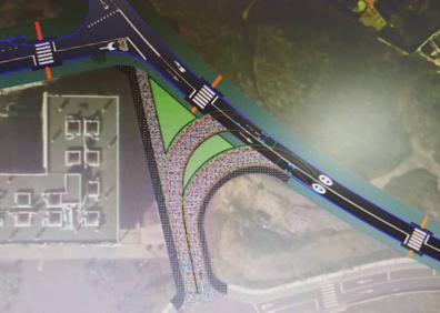 Imagen secundaria 1 - Una empresaria afectada, el proyecto del Ayuntamiento y la carretera general. 