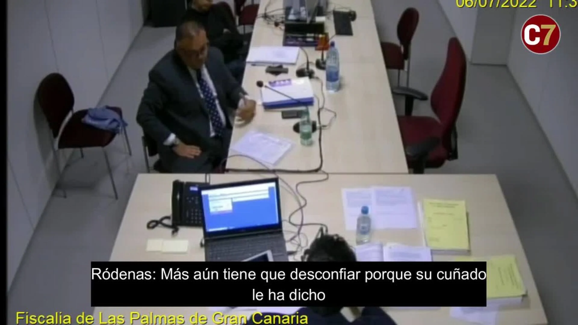 Domínguez dice al fiscal que no hizo una mínima comprobación sobre RR7