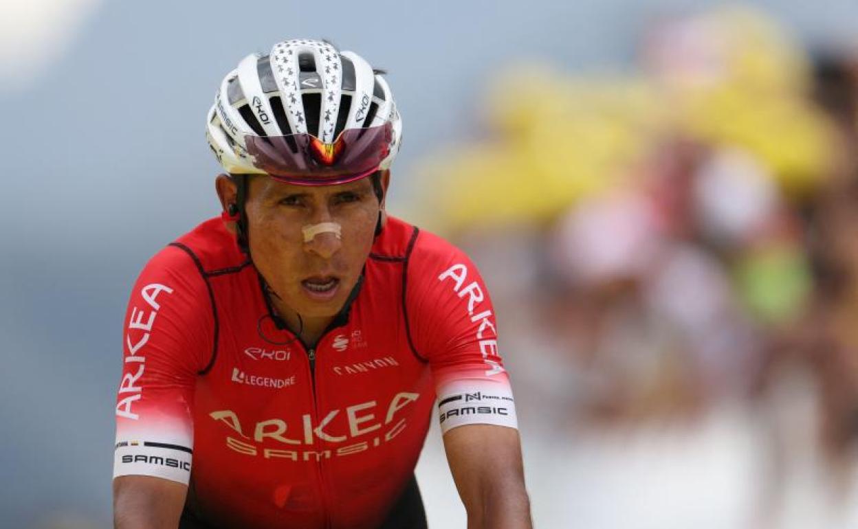 Nairo Quintana, durante la última edición del Tour de Francia 