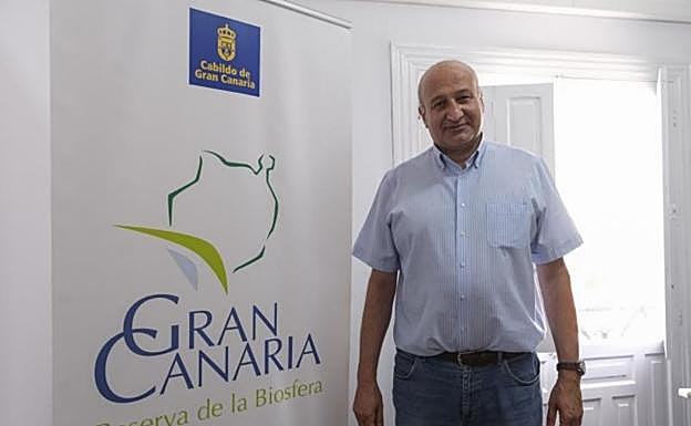 José Armengol, gerente del Instituto de Gestión de Risco Caído y la Reserva de la Biosfera. 