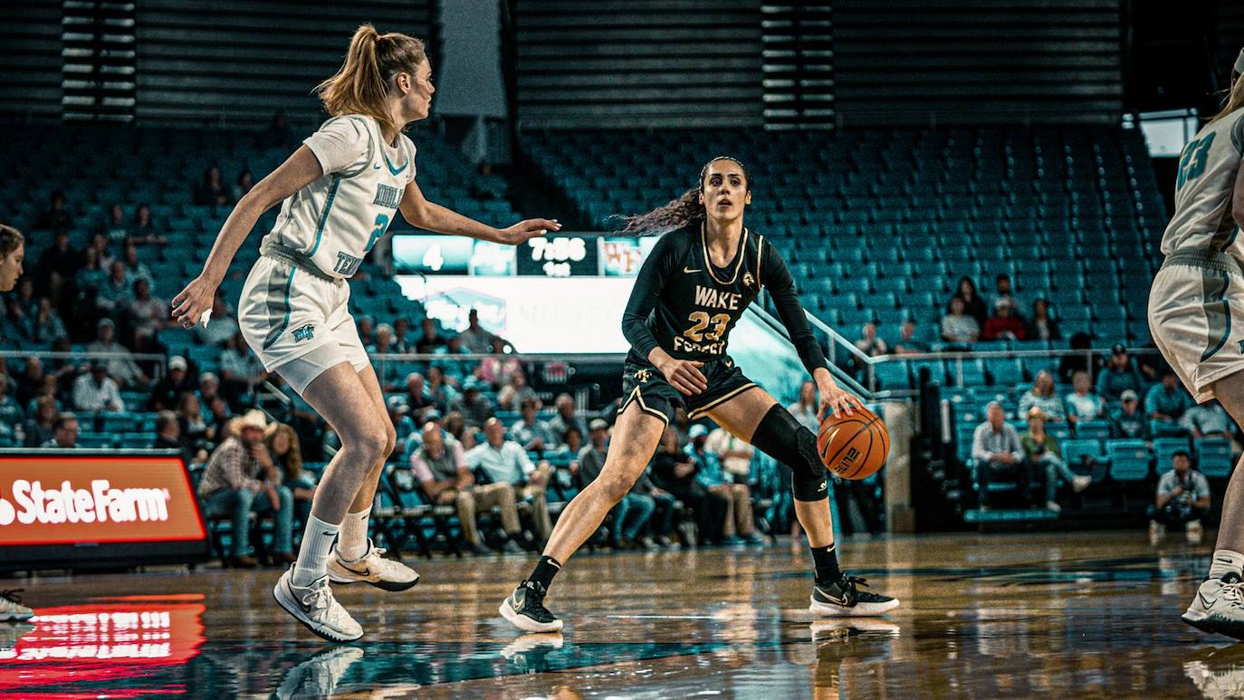 Christina Morra, en acción. 