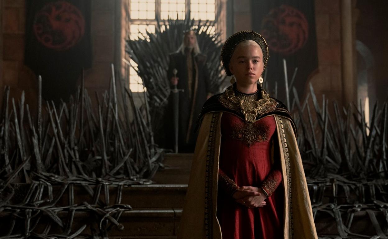 La princesa Rhaenyra Targaryen,