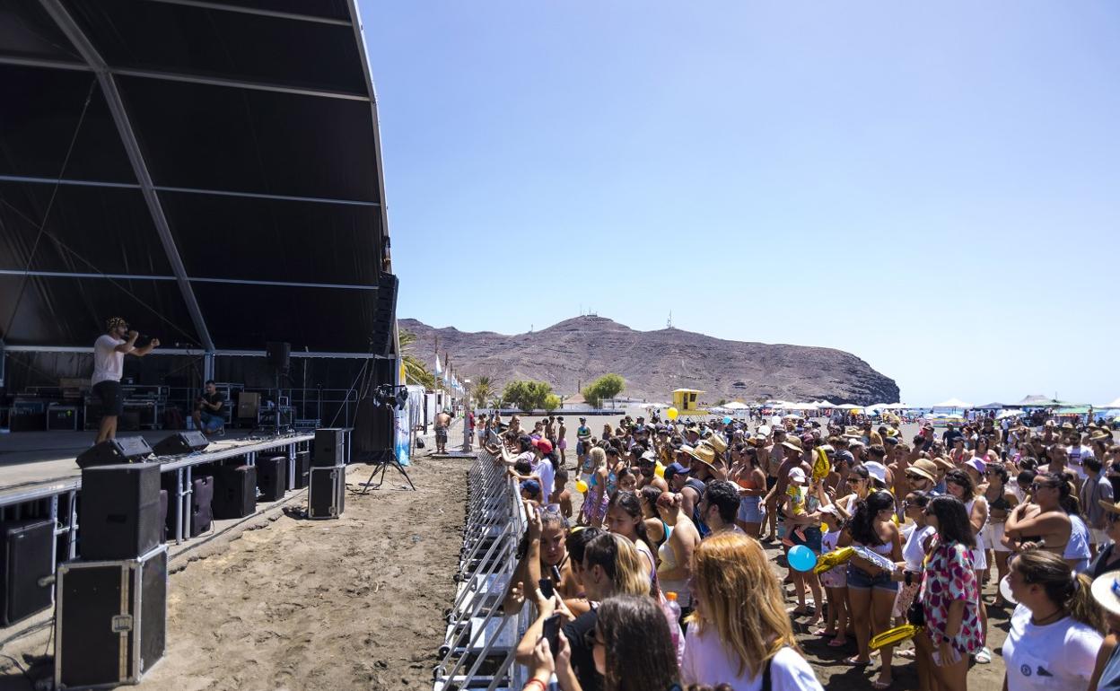 Momento del evento en Gran Tarajal. 