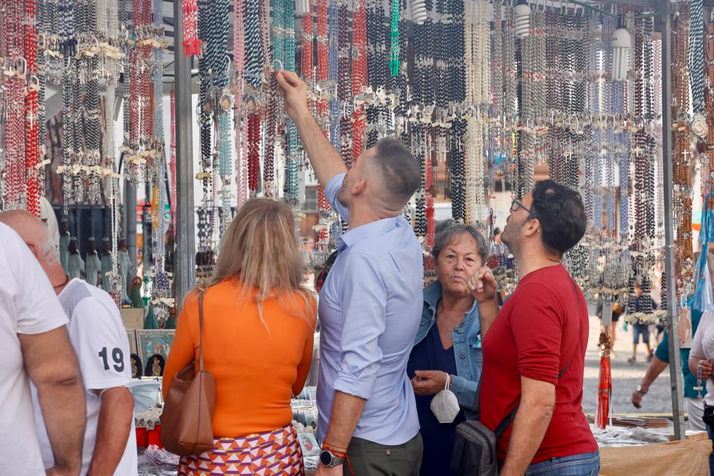 Fotos: Bajada de la Virgen del Pino de su camarín