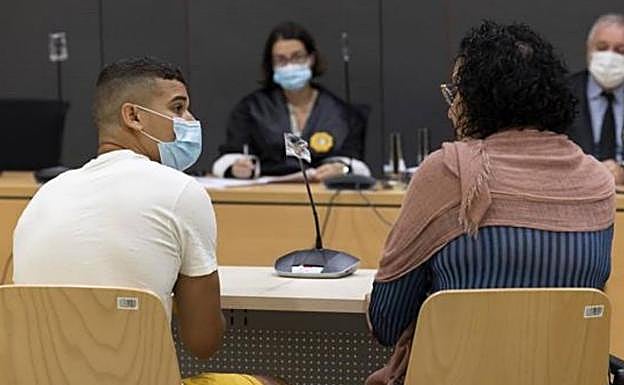 Imagen de archivo del juicio contra el ciudadano marroquí Ahmed Haison. 