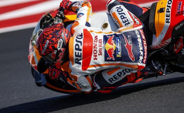 A Márquez no se le olvida pilotar una MotoGP