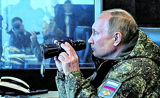 Putin supervisa las maniobras militares conjuntas con China, India, Bielorrusia y Siria