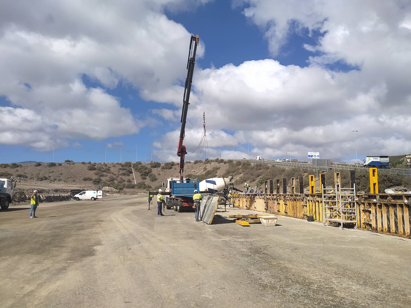 Los bloques se fabrican en el polígono industrial La Cazuela. 