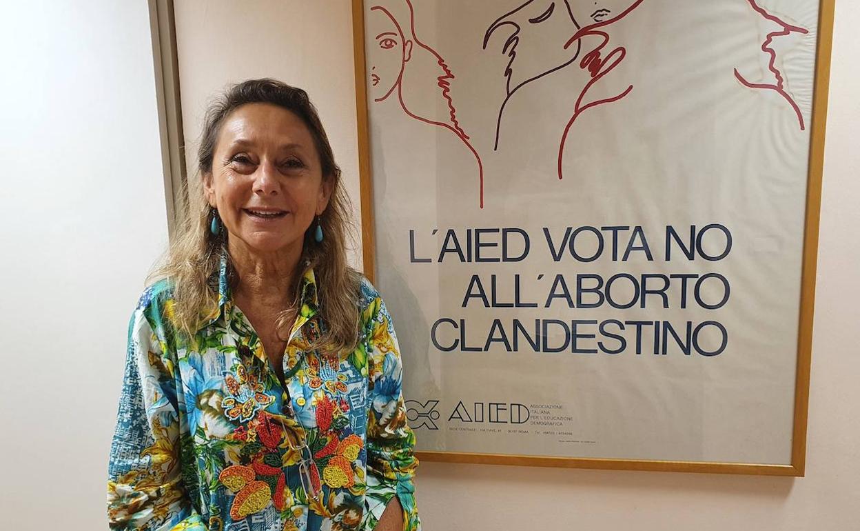 Tiziana Antonucci, presidenta de AIED en Ascoli Piceno, Italia.