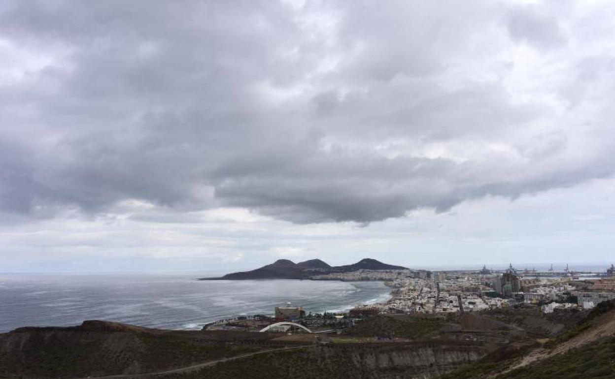 Nubes en Canarias. 