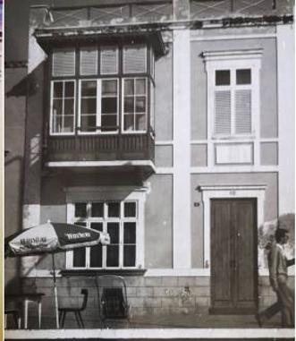 Imagen que tenía la casa en 1972, antes de la obra que le dio su configuración actual. 