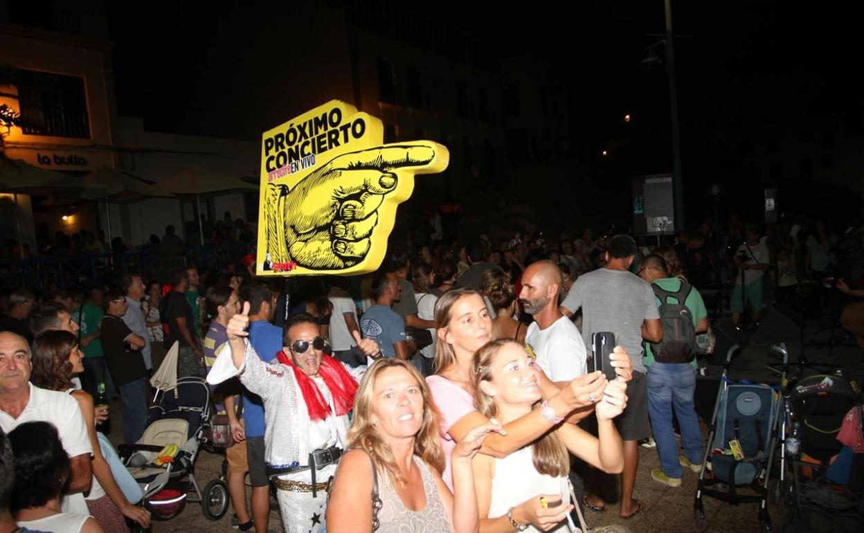 Momento de la última edición del festival musical Arrecife en Vivo, en las primeras fechas otoñales de 2019. 