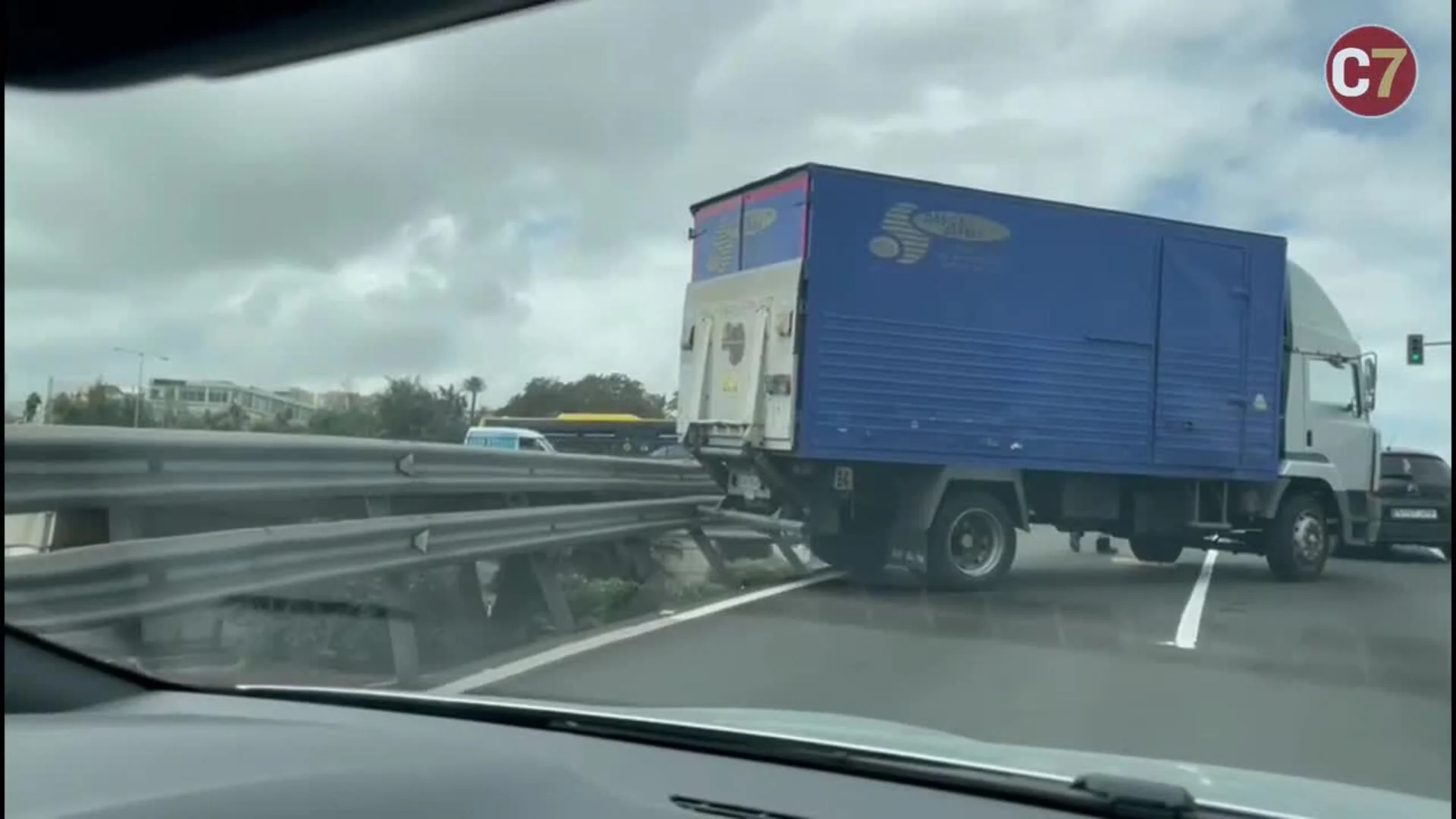 Accidente de tráfico en Las Palmas de Gran Canaria