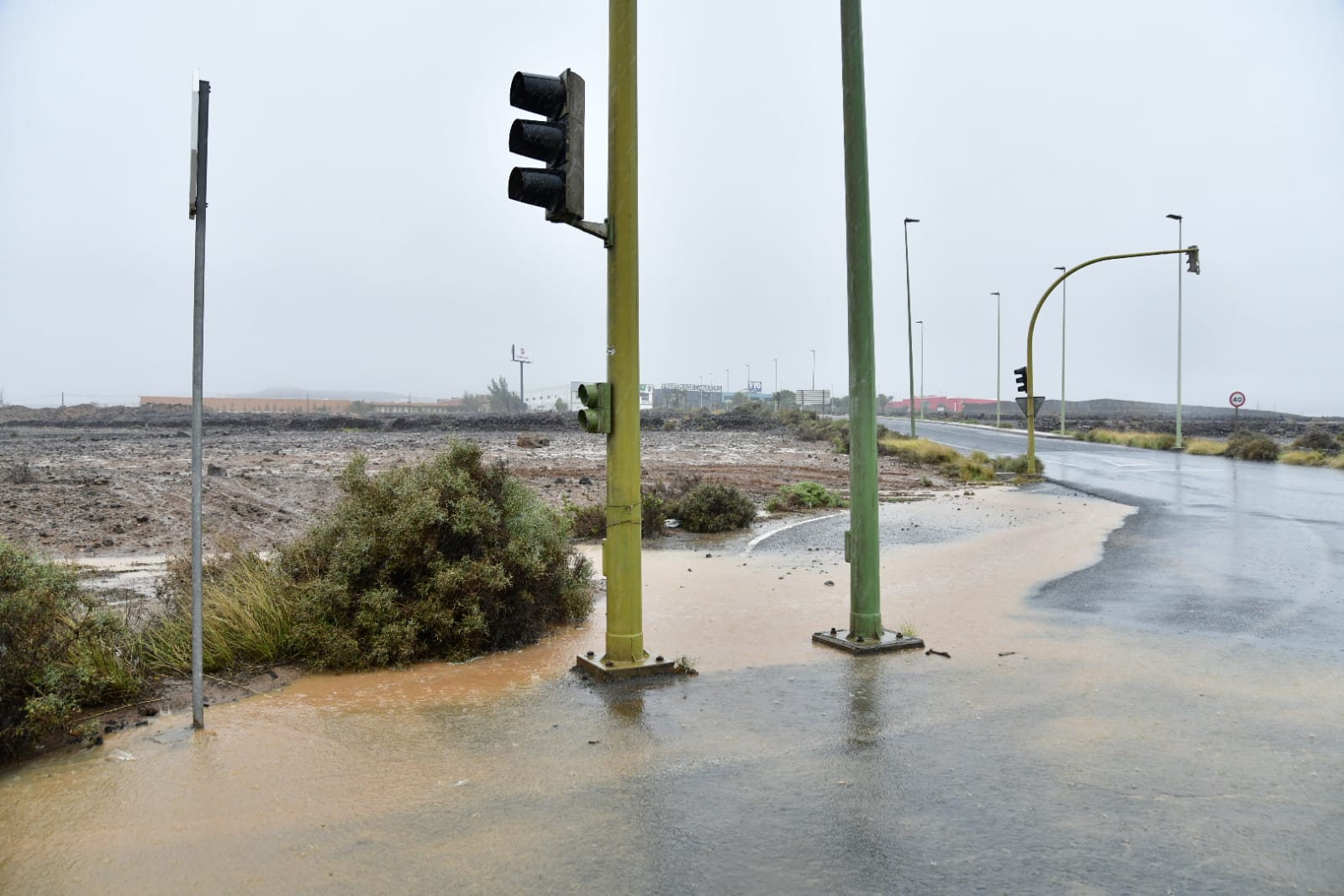 Fotos: Así descarga la lluvia en el sureste de Gran Canaria