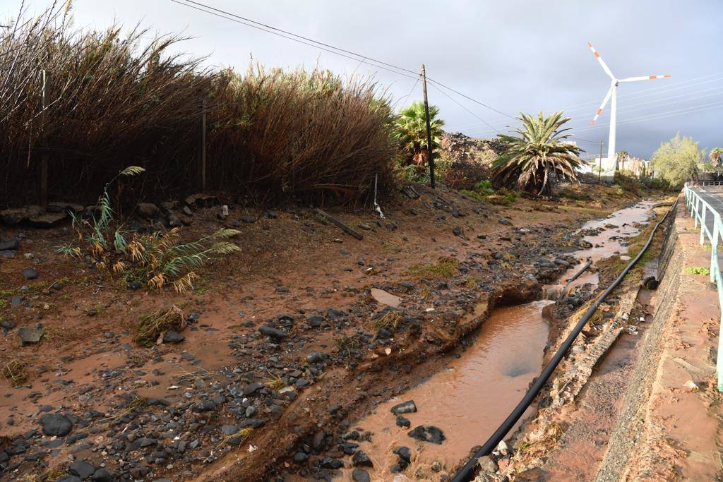 Fotos: Desperfectos en Gran Canaria tras el paso inminente de &#039;Hermine&#039;