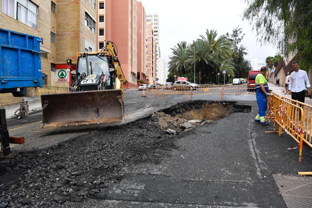 Fotos: Desperfectos en Gran Canaria tras el paso inminente de &#039;Hermine&#039;