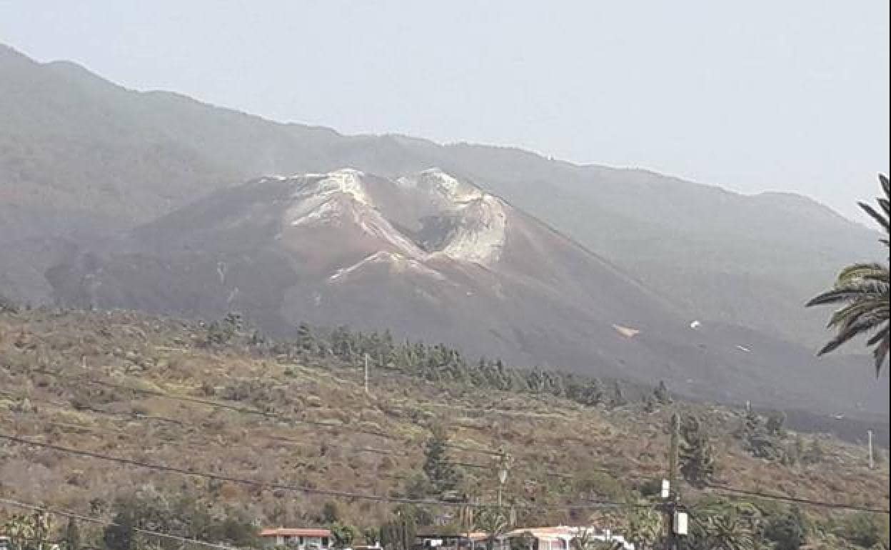 Imagen del volcán de La Palma. 