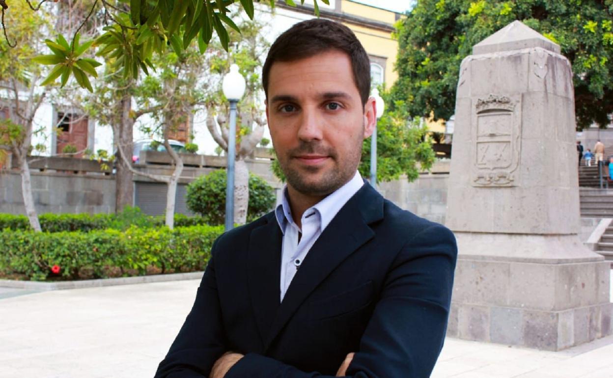 José Eduardo Marrero, candidato de CC a la Alcaldía de Arucas. 