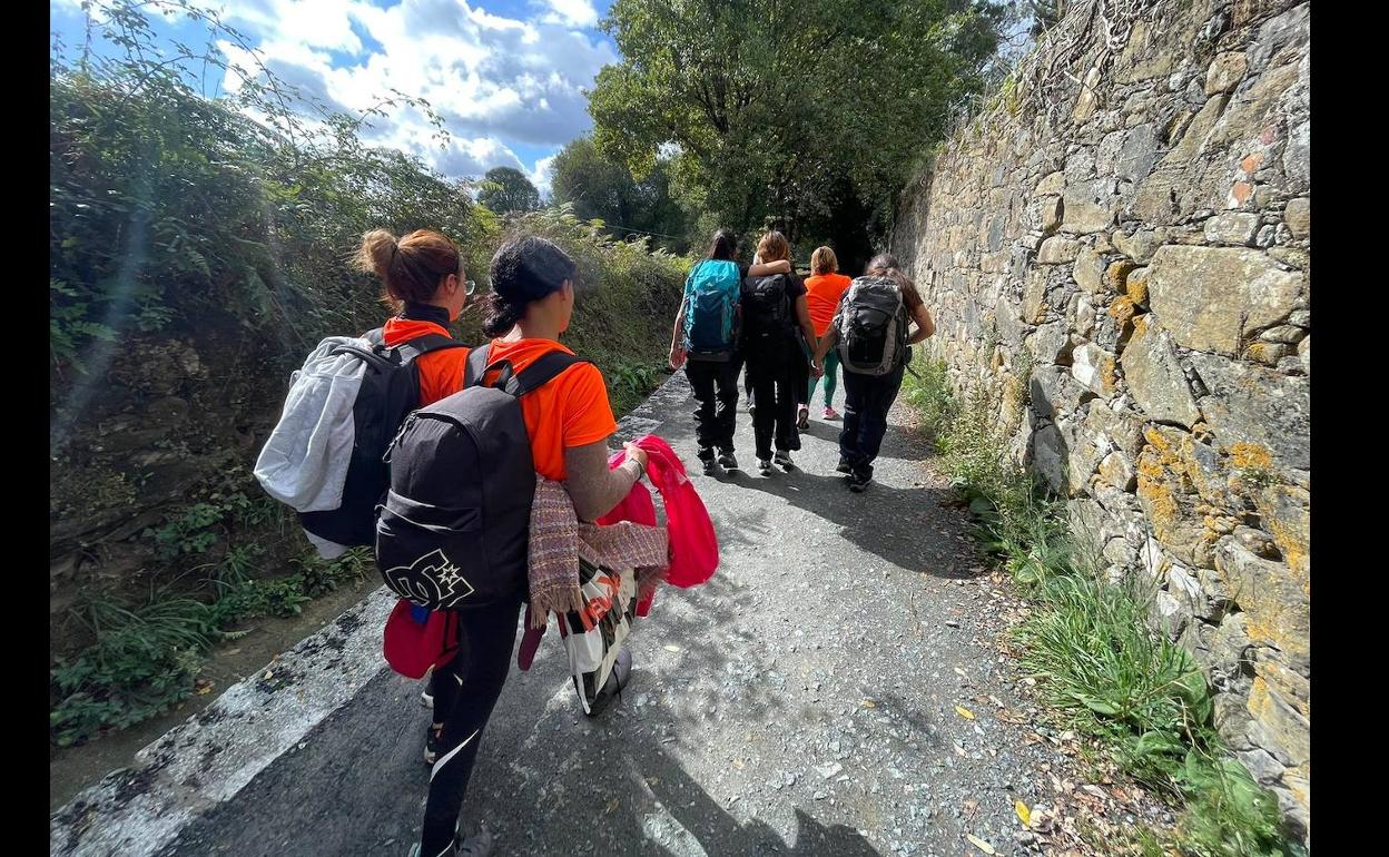 Arranca desde Melide la etapa gallega del Camino de los Valores