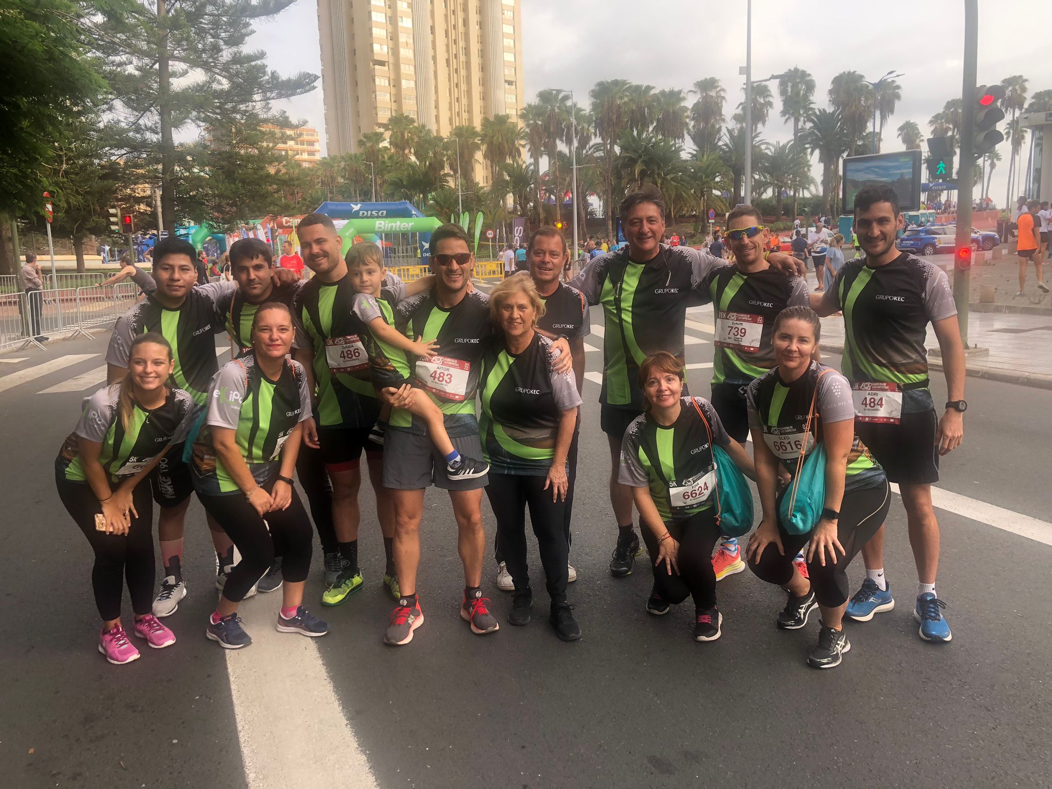 Fotos: Ambiente en la Carrera de las Empresas