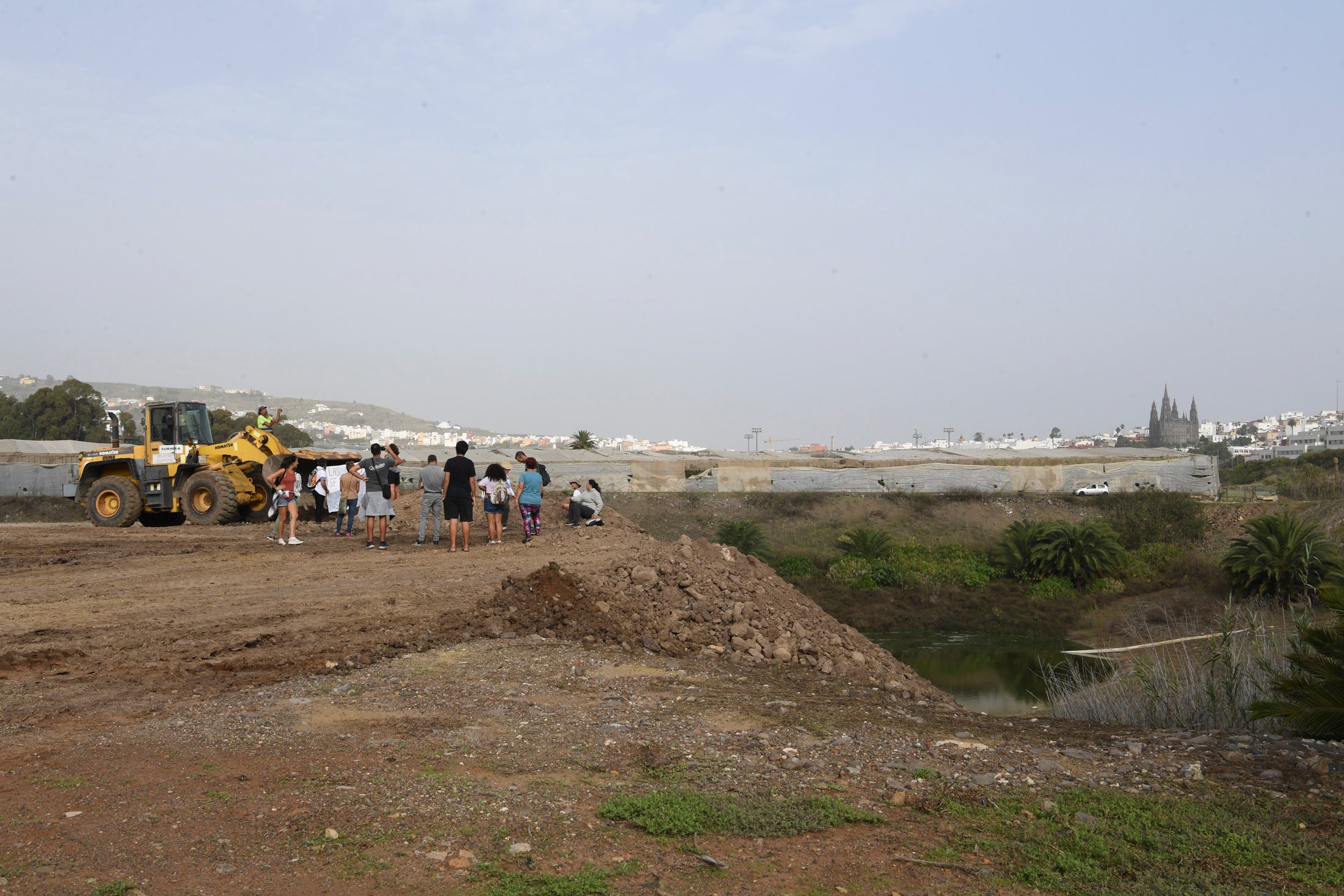 Fotos: Los ecologistas paran los vertidos en Riquianez