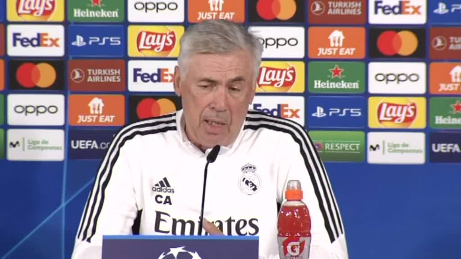 Ancelotti: "Hablar de suerte oculta el mérito que tiene el equipo rival"