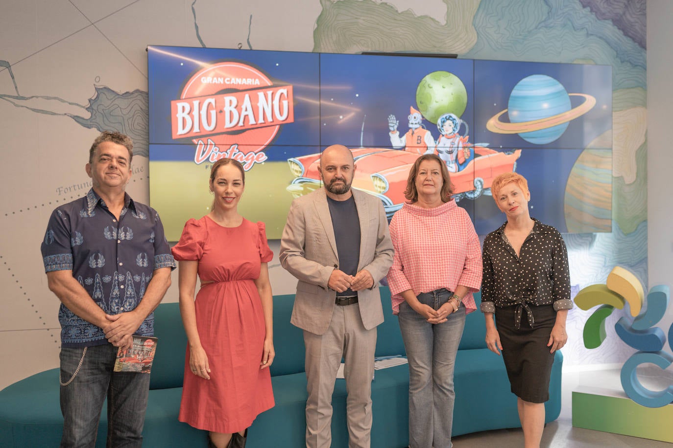 Imagen de la presentación del Big Bang Vintage Festival Gran Canaria. 