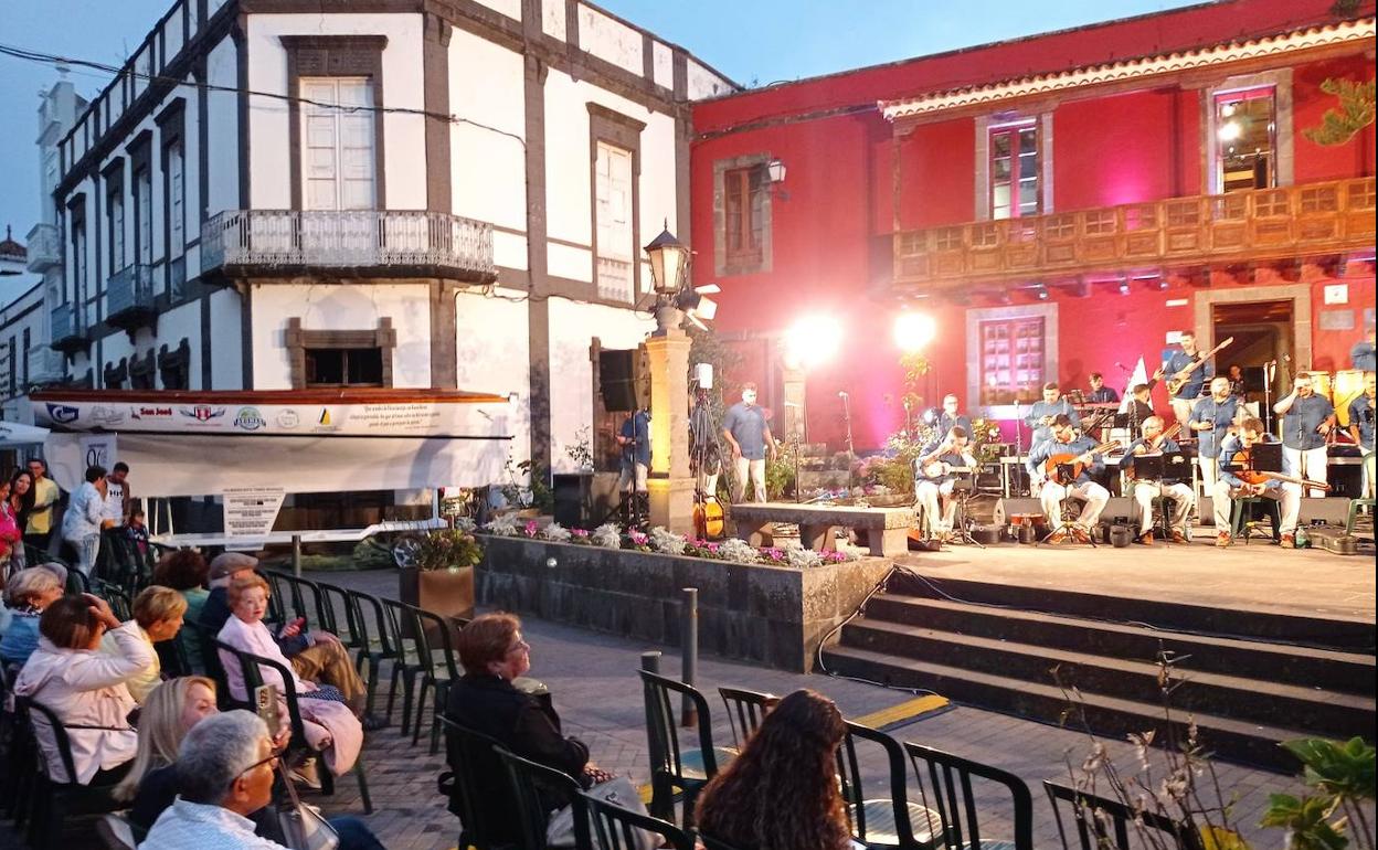 El público disfrutó de los actos. 