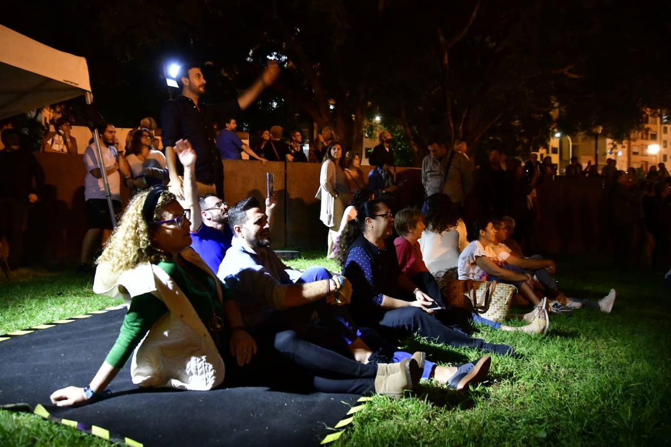 Fotos: Chirino viste la fachada noroeste del Castillo de la Luz