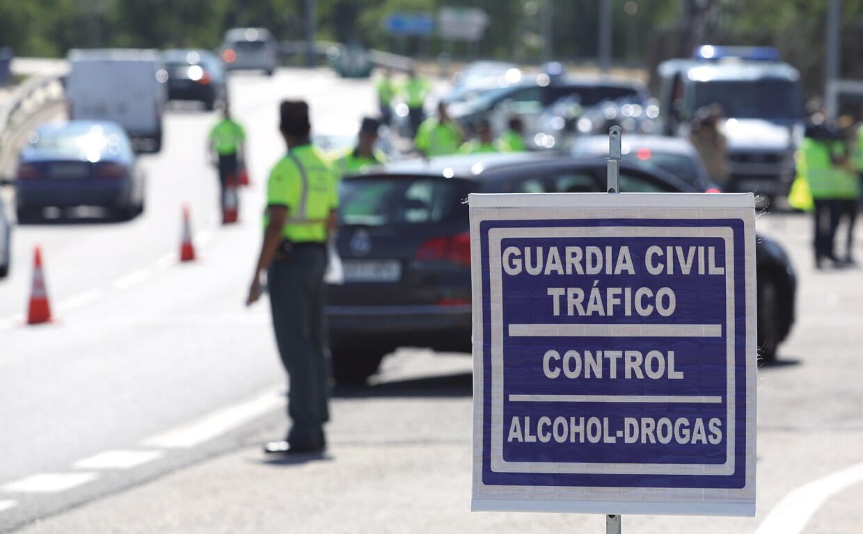 Control de la Guardia civil