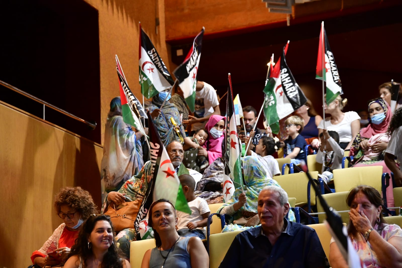 Fotos: Encuentro en favor de la autodeterminación del pueblo saharaui