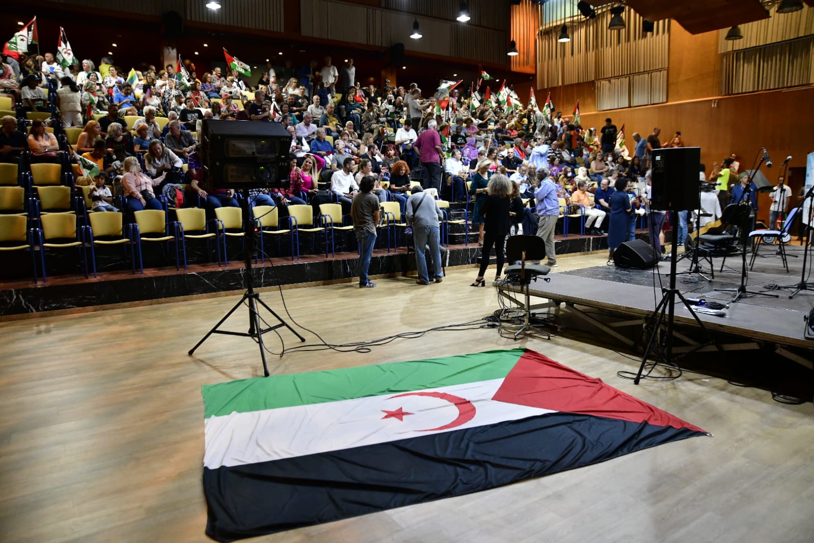 Fotos: Encuentro en favor de la autodeterminación del pueblo saharaui
