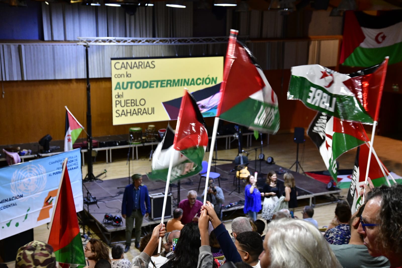 Fotos: Encuentro en favor de la autodeterminación del pueblo saharaui